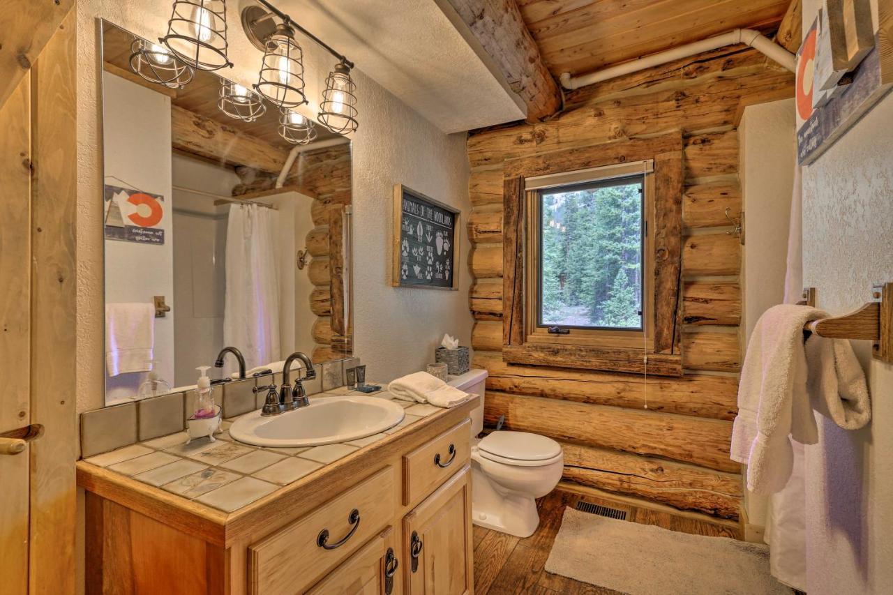 Cozy Breckenridge Cabin With Deck, 8 Mi To Gondola Exterior photo