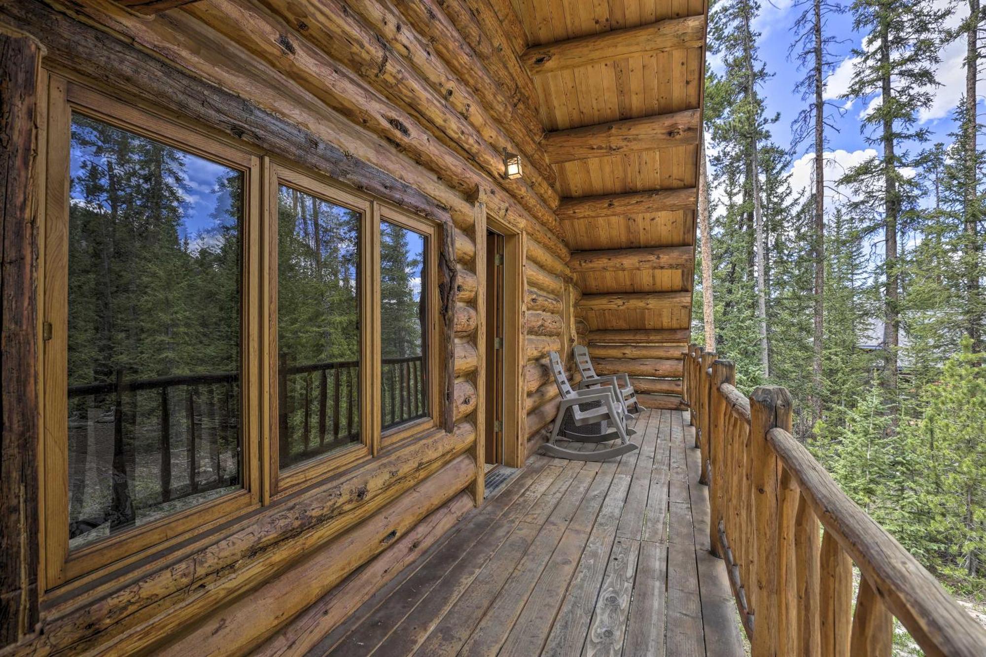 Cozy Breckenridge Cabin With Deck, 8 Mi To Gondola Exterior photo