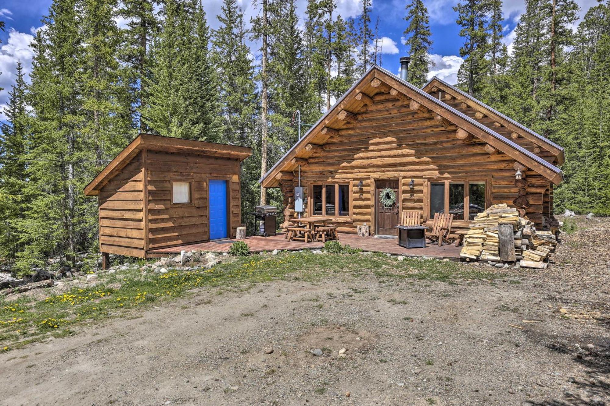 Cozy Breckenridge Cabin With Deck, 8 Mi To Gondola Exterior photo