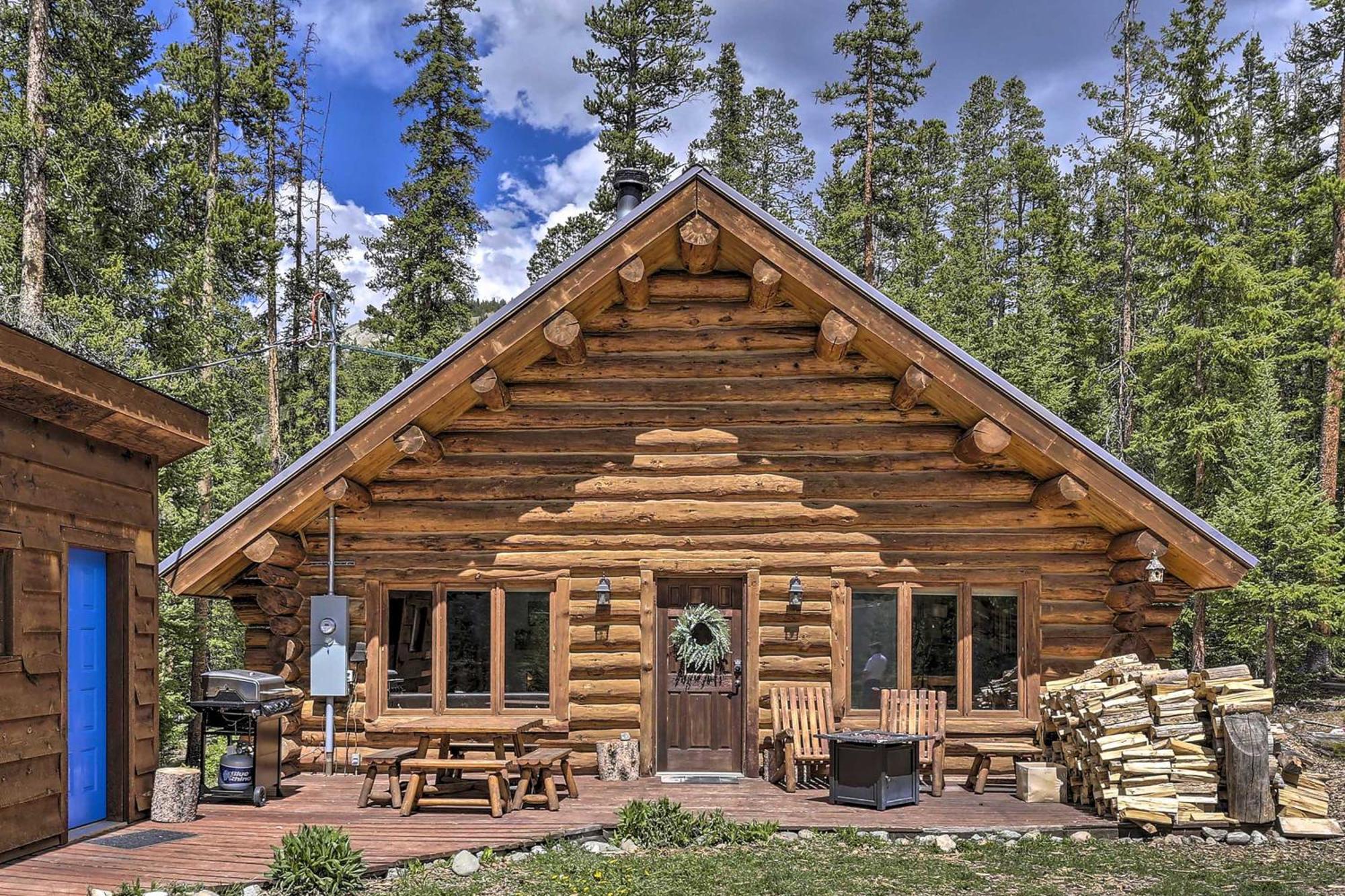 Cozy Breckenridge Cabin With Deck, 8 Mi To Gondola Exterior photo
